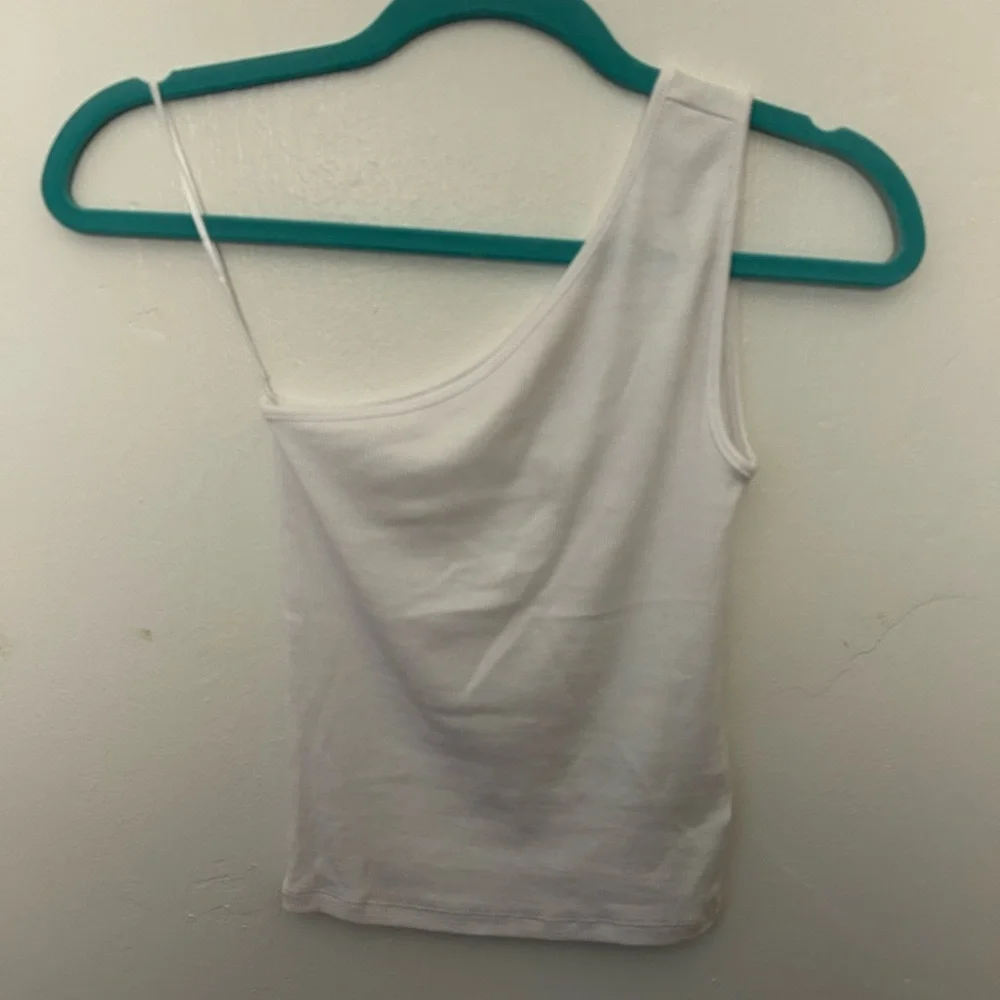 NWT Madewell Supima® Rib One-Shoulder Tank - Picture 6 of 8